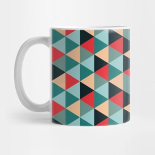 Decorative Hexagonal Pattern Mug